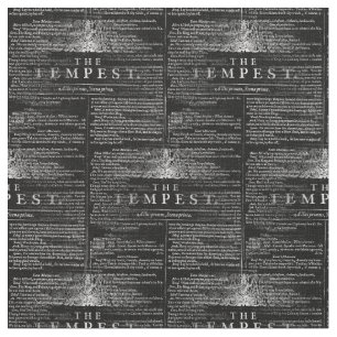 De Tempest Shakespeare Play Fabric Stof