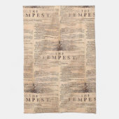 De Tempest Shakespeare Play Kitchen Towel Theedoek (Verticaal)