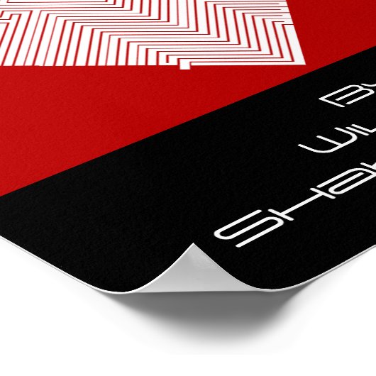 De Tempest van William Shakespeare Poster Promo (Hoek)