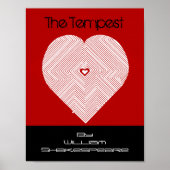 De Tempest van William Shakespeare Poster Promo (Voorkant)