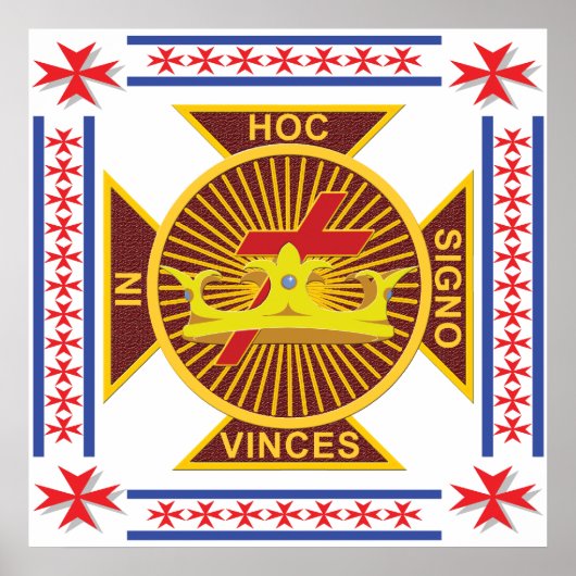 De Templar Poster (Voorkant)