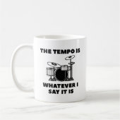 De Tempo is wat ik ook zeg. Koffiemok (Links)