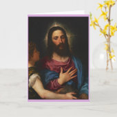 De Temptation of Christus, Titiaan Kaart (Gele Bloem)