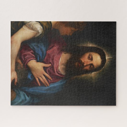 De Temptation of Christus, Titiaan Legpuzzel (Horizontaal)