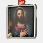 De Temptation of Christus, Titiaan Metalen Ornament (Links)