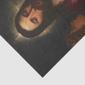 De Temptation of Christus, Titiaan Tissuepapier (Detail)