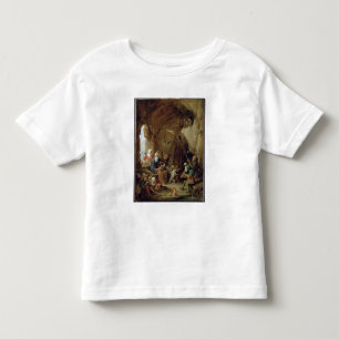 De Temptation of St. Anthony in een Rocky Cavern Kinder Shirts