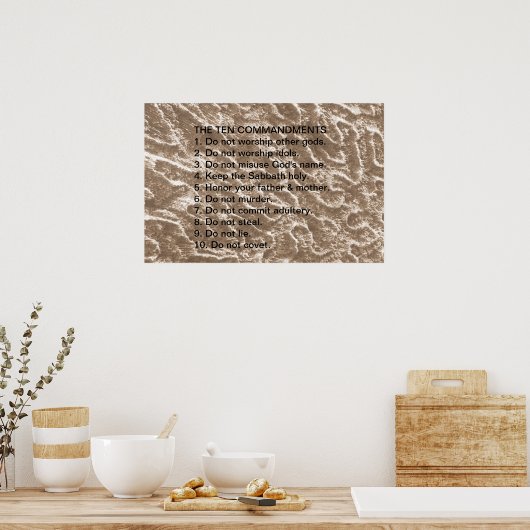 DE TEN-BEVELINGEN POSTER (Keuken)