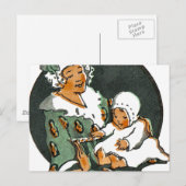 De Tenen van het baby Briefkaart (Voorkant / Achterkant)