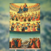 De Tenhemelopneming van de Maagd Maria Acryl Bord (Neutraal)