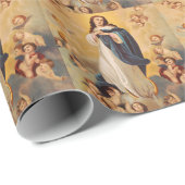 De Tenhemelopneming van de Maagd Maria Cadeaupapier (Rol Hoek)