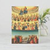 De Tenhemelopneming van de Maagd Maria Kaart (Staand voorkant)