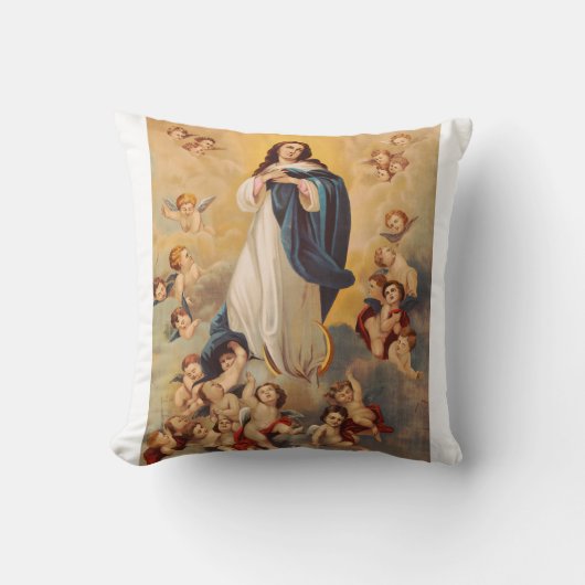 De Tenhemelopneming van de Maagd Maria Kussen (Voorkant)