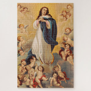 De Tenhemelopneming van de Maagd Maria Legpuzzel