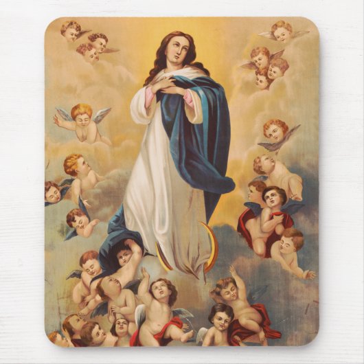 De Tenhemelopneming van de Maagd Maria Muismat (Voorkant)
