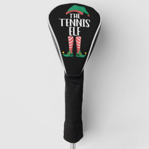 De Tennis Elf Overeenkomende Familie Groep Kerstmi Golfheadcover