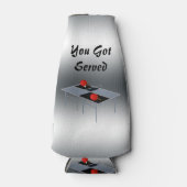 De Tennis van de lijst u diende Ontwerp; Flesjeskoeler (Voorkant)