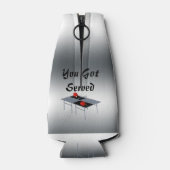 De Tennis van de lijst u diende Ontwerp; Flesjeskoeler (Achterkant)