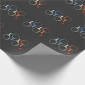 De Tennis van de Lijst van de terugkeer en pingele Cadeaupapier (Hoek)