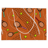 De Tennisspel Cadeaubag Groot Cadeauzakje (Achterkant)