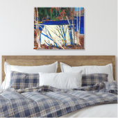 De Tent | Tom Thomson | Canvas Afdruk (Insitu (Slaapkamer))