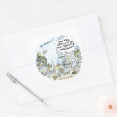 De Tentacle-vierkante stickers (Envelop)