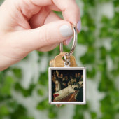 De tentoonstelling van het lichaam van St. Bonaven Sleutelhanger (Hand)