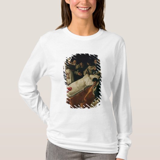 De tentoonstelling van het lichaam van St. Bonaven T-shirt (Voorkant)