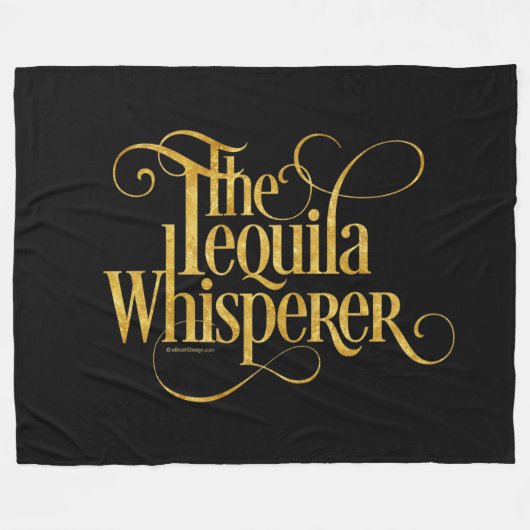 De Tequila Whisperer Fleece Blanket (Voorkant (Horizontaal))