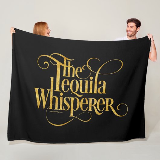De Tequila Whisperer Fleece Blanket Deken (In situ)