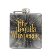 De "Tequila Whisperer-fles" Heupfles (Voorkant)
