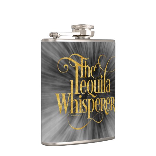 De "Tequila Whisperer-fles" Heupfles (Rechts)