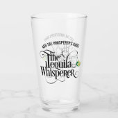 De Tequila Whisperer Glass Glas (Achterkant)