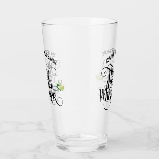 De Tequila Whisperer Glass Glas (Rechts)