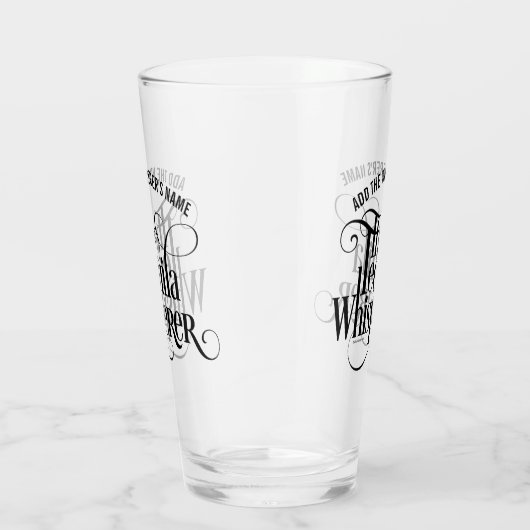 De Tequila Whisperer Glass Glas (Rechts)