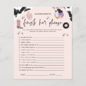 De term Disco Cowgirl Bachelorette Game beëindigen (Voorkant)