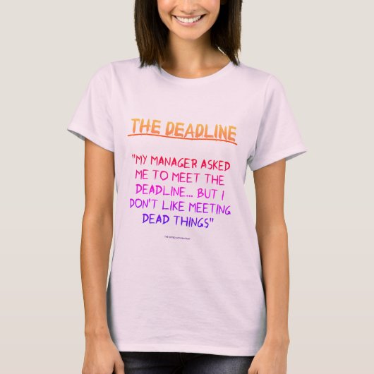"De termijn" T-shirt (Voorkant)