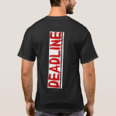 "De termijn" T-shirt (Achterkant)