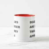 De termijnen zijn dichterbij dan zij mok lijken (Midden)