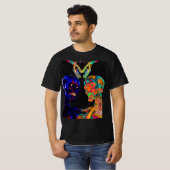 De Terminator in retroart T-shirt (Voorkant volledig)