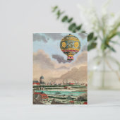 De Terrace van Monsieur Franklin te Passy Briefkaart (Staand voorkant)