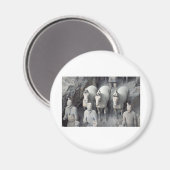 De Terracotta Army Warriors Magneet (Voorkant / Achterkant)