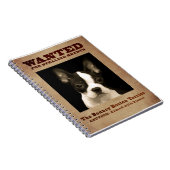 De Terrier Bouncy Boston Notitieboek (Rechterzijde)