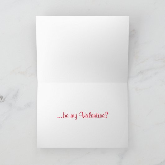 De terriërvalentijn van Boston Feestdagen Kaart (Binnen)