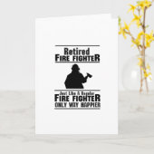 De teruggetrokken Gift van het Man van de Brand Kaart (Gele Bloem)