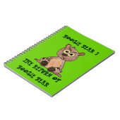 De terugkeer van boogie beer notitieboek (Linkerzijde)