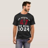 DE TERUGKEER VAN DE BAAS TRUMP 2024 T-SHIRT (Voorkant volledig)