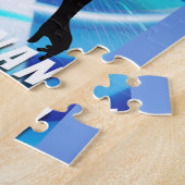 De terugkeer van de Cerulean Blur Legpuzzel (Zijkant)