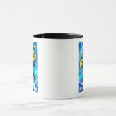 De terugkeer van de Cerulean Blur Mok (Midden)