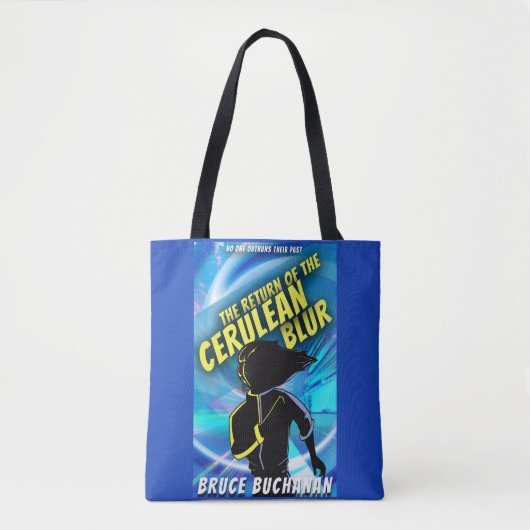De terugkeer van de Cerulean Blur Tote Bag (Voorkant)